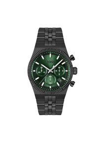 Chronograph BOSS "CANDOR PRIME", schwarz, gr&uuml;n, Armbanduhren, Herren, Chronograph, Quarzuhr, Armbanduhr, Herrenuhr, Edelstahlarmband, analog, Tag