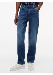 5-Pocket-Jeans Tommy Jeans "Sonny", Herren, Gr. 34, L&auml;nge 36, denim schwarz, Denim/Jeans, Obermaterial: 99% Baumwolle, 1% Elasthan, unifarben, relaxed fit lang, Jeans 5-Pocket-Jeans, mit Stretch Tapered Relaxed Fit bis L&auml;nge 36