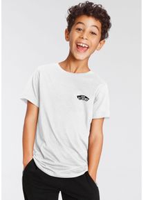 T-Shirt Vans "DOUBLE STANDARD SS", Jungen, Gr. 5 (116), wei&szlig;, Obermaterial: 100% Baumwolle, normal, Rundhals, Shirts T-Shirt