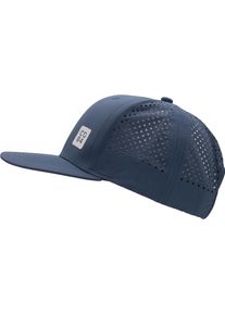 Snapback Cap Chillouts "Owaka Hat", Herren, blau (navy), Kunstfaser, gepunktet, unifarben, Caps Snapback Cap, sportlich, atmungsaktiv mit perforierten Seitenteilen
