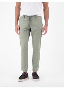 Chinohose Lerros "Leichte Chino mit Kordelzug", Herren, Gr. 36, L&auml;nge 32, tinted grau, 54% Baumwolle, 43% Nylon, 3% Elasthan, Hosen Chinohose