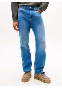 5-Pocket-Jeans Tommy Jeans "OTIS REGULAR STRAIGHT", Herren, Gr. 38, L&auml;nge 30, denim medium, Denim/Jeans, Obermaterial: 99% Baumwolle, 1% Elasthan, unifarben, regular fit lang, Jeans 5-Pocket-Jeans, mit Stretch