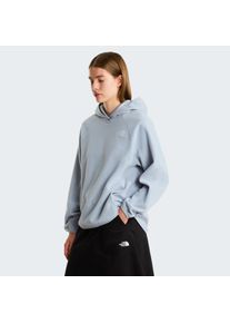 Fleecejacke The North Face "W OXARA HOODED FLEECE", Damen, Gr. L, frost grau, Obermaterial: 100% Polyester, Jacken Fleecejacke, sportlicher Stil, f&uuml;r Erwachsene, mit K&auml;ngurutasche