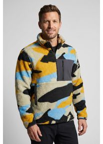 Fleecepullover Icepeak "Icepeak CRARY", Herren, Gr. L, blau (light blau), Obermaterial: 100% Polyester, Sweatshirts Fleecepullover, mit K&auml;ngurutasche und Brusttasche mit Rei&szlig;verschluss