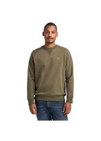 Sweatshirt Timberland "EXETER RIVER Loopback Crew Neck Swe", Herren, Gr. XL, lf grn, csl erth, Obermaterial: 100% Baumwolle, Sweatshirts Sweatshirt, sportlicher Stil, bequemer Schnitt