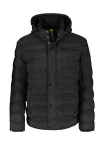 Steppjacke Lerros "Kapuzenjacke", Herren, Gr. M, schwarz, 100% Polyester, Jacken Steppjacke