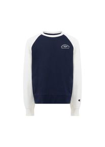 Sweatshirt Champion "ICONS Loose Fit Terry Crewneck Sweashirt", M&auml;dchen, Gr. XL (164/170), nny, egt, Obermaterial: 73% Baumwolle, 27% Polyester, normal, Rundhals, Sweatshirts Sweatshirt, f&uuml;r Kinder, sportlicher Stil, ohne Verschluss, Rundhalsausschnitt