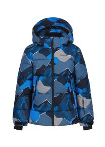 Skijacke Icepeak "Icepeak LAAGE JR", Kinder, Gr. 128, dunkelblau, Web, Obermaterial: 100% Polyester. Futter: 100% Polyester. Wattierung: 100% Polyester, normal, Jacken Skijacke, wasserdicht mit 10000 mm Wassers&auml;ule, atmungsaktiv mit 5000 g/m&sup2;/24h