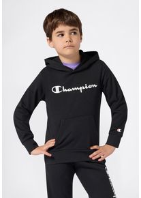 Kapuzensweatshirt Champion "ICONS CONTRAST Terry Hoodie", Jungen, Gr. S (128/134), nbk, ns, Obermaterial: 54% Baumwolle, 46% Polyester, Sweatshirts Kapuzensweatshirt, f&uuml;r Kinder, sportlicher Stil, aus Baumwolle und Polyester