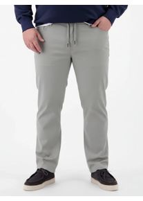 Chinohose Lerros "Leichte Chino mit Kordelzug", Herren, Gr. 44, L&auml;nge 32, tinted grau, 54% Baumwolle, 43% Nylon, 3% Elasthan, Hosen Chinohose