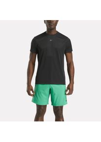 Trainingsshirt Reebok "ID TRAIN SS TECH TEE", Herren, Gr. XL, schwarz, Obermaterial: 100% Polyester, normal, Rundhals, Shirts Trainingsshirt, sportliche Passform, atmungsaktiv, schnell trocknend, Kurzarm