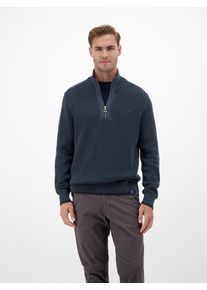 Strickpullover Lerros "Herren Troyer - casual, modisch und bequem", Herren, Gr. 3XL, classic navy, 100% Baumwolle, ohne Ausschnitt, Pullover Strickpullover