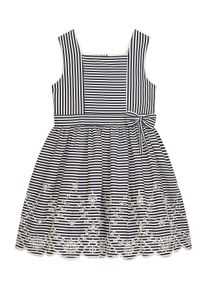 Sommerkleid DANAMADE "DANAMADE Dresses DBIANCA", M&auml;dchen, Gr. 110, navy, Obermaterial: 100% Baumwolle. Futter: 100% Baumwolle, Kleider Sommerkleid