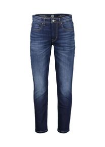 5-Pocket-Jeans Lerros "BAXTER Herrenjeans, RELAXED FIT, Gerader Beinverlauf", Herren, Gr. 48, L&auml;nge 36, blau (dunkelblau), 99% Baumwolle, 1% Elasthan, Jeans 5-Pocket-Jeans