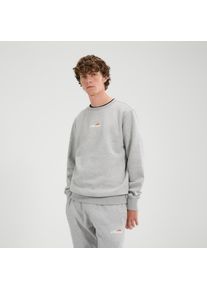 Sweatshirt Ellesse "KIAMTO 2 SWEATSHIRT", Herren, Gr. M, light grau m, Obermaterial: 70% Baumwolle, 30% Polyester, normal, Rundhals, Sweatshirts Sweatshirt