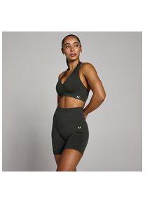 Myprotein MP Damen Tempo Nahtloser Neckholder-BH &ndash; Nachtgrau - M