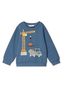 Tchibo - Kinder-Sweatshirt mit angerauter Innenseite - Jungen - Gr. 98/104 - blau