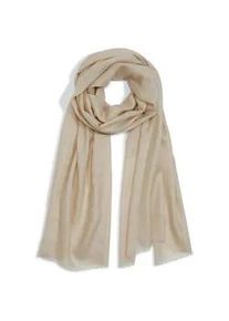 Schal aus Seide und Kaschmir Peter Hahn beige
