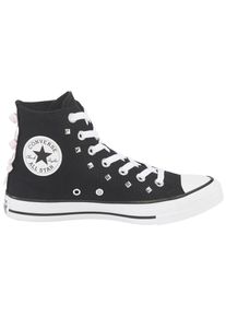 Sneaker Converse "CHUCK TAYLOR ALL STAR", Damen, Gr. 36, schwarz, pink frosting, wei&szlig;, Leder, Schuhe Sneaker
