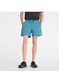Laufshorts New Balance "SPORT ESSENTIAL SHORT 5", Herren, Gr. XXL, N-Gr, big teal, Obermaterial: 100% Polyester, Hosen Laufshorts, aus Stretchmaterial, feuchtigkeitsabweisend, leicht