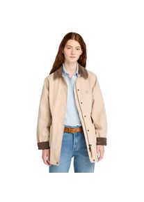 Canvasjacke Timberland "WENHAM Waterproof Barn Coat", Damen, Gr. S, safari, Obermaterial: 72% Baumwolle, 28% Nylon, Jacken Canvasjacke, sportlicher Stil, f&uuml;r Erwachsene konzipiert