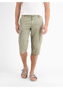 Bermudas Lerros "Cargo-Longbermuda", Herren, Gr. 31, grau (tinted grau), 100% Baumwolle, Hosen Bermudas