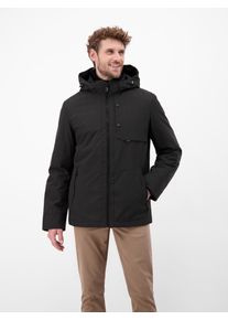 Outdoorjacke Lerros "Herren Blouson in Stukturoptik", Herren, Gr. S, schwarz, 100% Polyester, Jacken Outdoorjacke