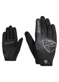 Fahrradhandschuhe Ziener "COLO-Z JUNIOR", Kinder, Gr. M, schwarz, Materialmix, Handschuhe Fahrradhandschuhe
