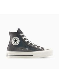 Sneaker Converse "CHUCK TAYLOR ALL STAR LIFT", Damen, Gr. 42, schwarz, schwarz, egret, Textil, Schuhe Sneaker