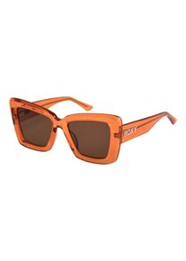 Sonnenbrille Roxy "Romy", Damen, orange (peach, braun), Sonnenbrillen Sonnenbrille