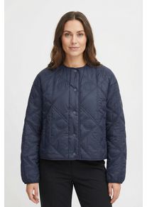 Steppjacke Calvin Klein Jeans, Damen, Gr. XXL (46), inkwell, Web, Obermaterial: 100% Polyamid, unifarben, regular fit normal, Rundhals, eingesetzt eingefasste Kante, Jacken Steppjacke, Regular fit mit Rundhalsausschnitt