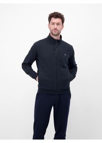 Sweatjacke Lerros "Sweatjacke aus flexiblem Baumwollmischgewebe", Herren, Gr. XL, classic navy, 83% Baumwolle, 16% Polyester, 1% Elasthan, Sweatjacken Sweatjacke