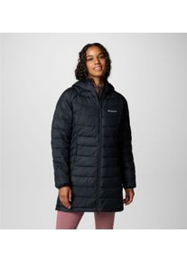Steppmantel Columbia "Powder Lite II Mid Jacket", Damen, Gr. S, schwarz, Obermaterial: 100% Polyester. Wattierung: 100% Polyester, Po-bedeckend, M&auml;ntel Steppmantel