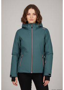 Winterjacke CMP, Damen, Gr. 50, trek gr&uuml;n, Obermaterial: 100% Polyester. Futter: 100% Polyester. Wattierung: 100% Polyester, Jacken Winterjacke, mit Polyester-Wattierung, aus Polyester, f&uuml;r Erwachsene