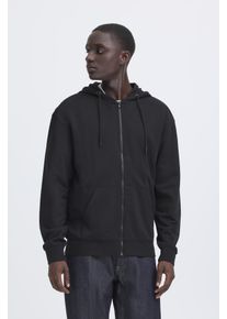 Kapuzensweatjacke Blend "BHBRODY HOOD SWEATSHIRT", Herren, Gr. M, schwarz beauty, Sweatware, Obermaterial: 60% Baumwolle, 40% Polyester, unifarben, regular fit normal, Rundhals, Rippb&uuml;ndchen, Sweatjacken Kapuzensweatjacke