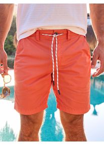 Bermudas Lerros "Leichte Twill-Bermuda f&uuml;r Herren", Herren, Gr. 34, light orange, 97% Baumwolle, 3% Elasthan, Hosen Bermudas