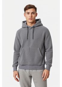 Kapuzenpullover CMP, Herren, Gr. S, grau, Obermaterial: 100% Polyester, Pullover Kapuzenpullover