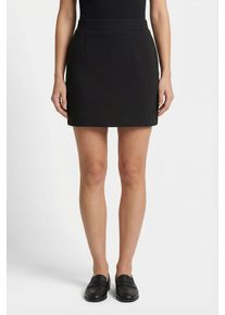 Schlupfrock Calvin Klein Jeans, Damen, Gr. L (42), schwarz, Web, Obermaterial: 78% Polyester, 13% Viskose, 9% Elasthan, unifarben, regular fit mini, R&ouml;cke Schlupfrock, Regular fit mit elastischem Bund