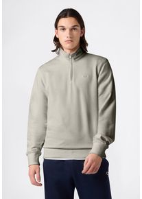 Sweatshirt Champion "ICONS TONAL Half Zip Sweatshirt", Herren, Gr. S, mdg, Obermaterial: 70% Baumwolle, 30% Polyester, normal, Rundhals, Sweatshirts Sweatshirt