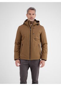 Outdoorjacke Lerros "Herren Blouson in Stukturoptik", Herren, Gr. S, sepia, 100% Polyester, Jacken Outdoorjacke