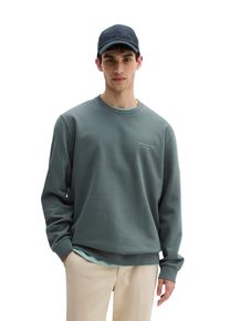 Marc O'Polo Sweatshirt MARC O'POLO, Herren, Gr. S, skipping stone, Sweatware, Obermaterial: 100% Baumwolle, regular fit normal, Rundhals, B&uuml;ndchen, Sweatshirts Sweatshirt, regular fit mit Logoprint auf der R&uuml;ckseite