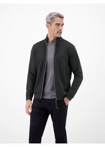 Sweatjacke Lerros "Sweatjacke aus Baumwollmischgewebe", Herren, Gr. S, schwarz, 90% Baumwolle, 10% Polyester, Sweatjacken Sweatjacke