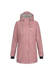 Regenjacke DEPROC Active "Friesennerz ELLESMERE WOMEN", Damen, Gr. 40 (M), lila, 100% Polyester, figurumspielend, gerader Abschluss mit Druckknopf, Jacken Regenjacke, auch in Gro&szlig;en Gr&ouml;&szlig;en erh&auml;ltlich