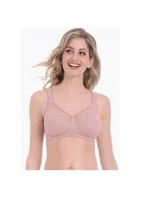Entlastungs-BH Anita SINCE 1886 "Clara", Damen, Gr. 95, Cup F, rosa (rosewood), Microtouch, Obermaterial: 85% Polyamid, 15% Elasthan, matt, unifarben, BHs Entlastungs-BH, gepolsterte Tr&auml;ger, Netzeinsatz vorn, ohne B&uuml;gel, feminin, bequem