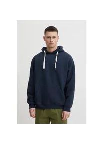Kapuzenpullover Blend "BHHoodie", Herren, Gr. L, blau (marineblaus), Sweatware, 60% Baumwolle, 40% Polyester, oversize normal, ohne Ausschnitt, eingesetzt, Pullover Kapuzenpullover, L&auml;ssiger Hoodie mit Kapuze