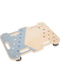 Balancetrainer Small Foot "Rollbrett Adventure", beige (natur), Balancetrainer, Kinder, B/H/L: 29cm x 9cm x 44cm &Oslash;, Holz, B:29cm H:9cm L:44cm