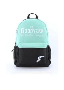 Good Year Cityrucksack GOODYEAR "RPET", Kinder, Gr. B/H/T: 30cm, blau (t&uuml;rkis), Kunstfaser, Rucks&auml;cke Cityrucksack, aus recycletem Polyester