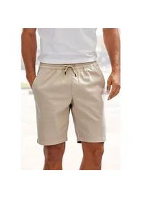 Shorts John Devin "Bermuda", Herren, Gr. XXL (60/62), N-Gr, beige, Web, Obermaterial: 97% Baumwolle, 3% Elasthan, unifarben, regular fit kurz, Hosen Shorts, kurze Hose aus elastischer Baumwoll-Qualit&auml;t