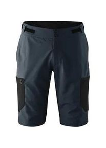 Radhose Gonso "Adventure Shorts Cargo M", Herren, Gr. S, Normalgr&ouml;&szlig;en, blau (nachtblau), 78% Polyamid, 11% Polyester, 11% Elasthan, Hosen, Herren Bike-Shorts, Fahrradhose mit Sitzpolster, Bund flexibel