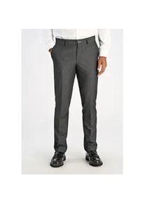 Anzughose LINDBERGH "Anzughose Modern Fit", Herren, Gr. 46, grau (grau mel), Obermaterial: 62% Polyester, 32% Viskose, 6% Elasthan; Futter: 98% Polyester, 2% Elasthan, normal, Hosen Anzughose